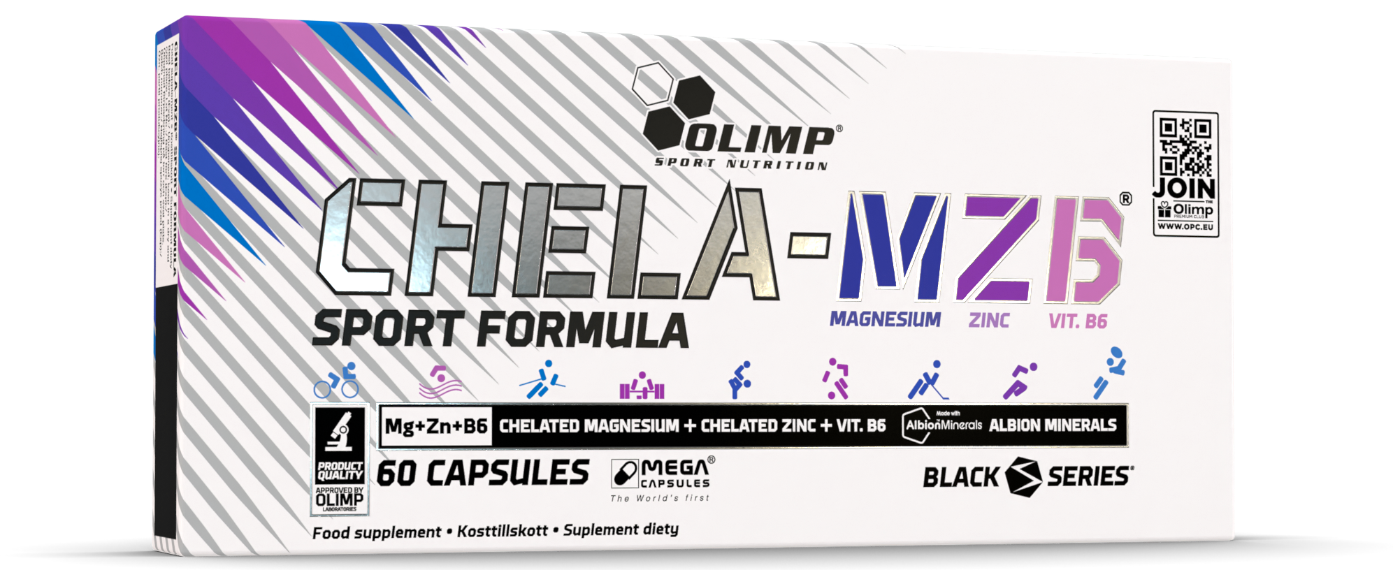 Olimp Sport Nutrition Chela MZB Sport Formula Mega Caps 60 к.