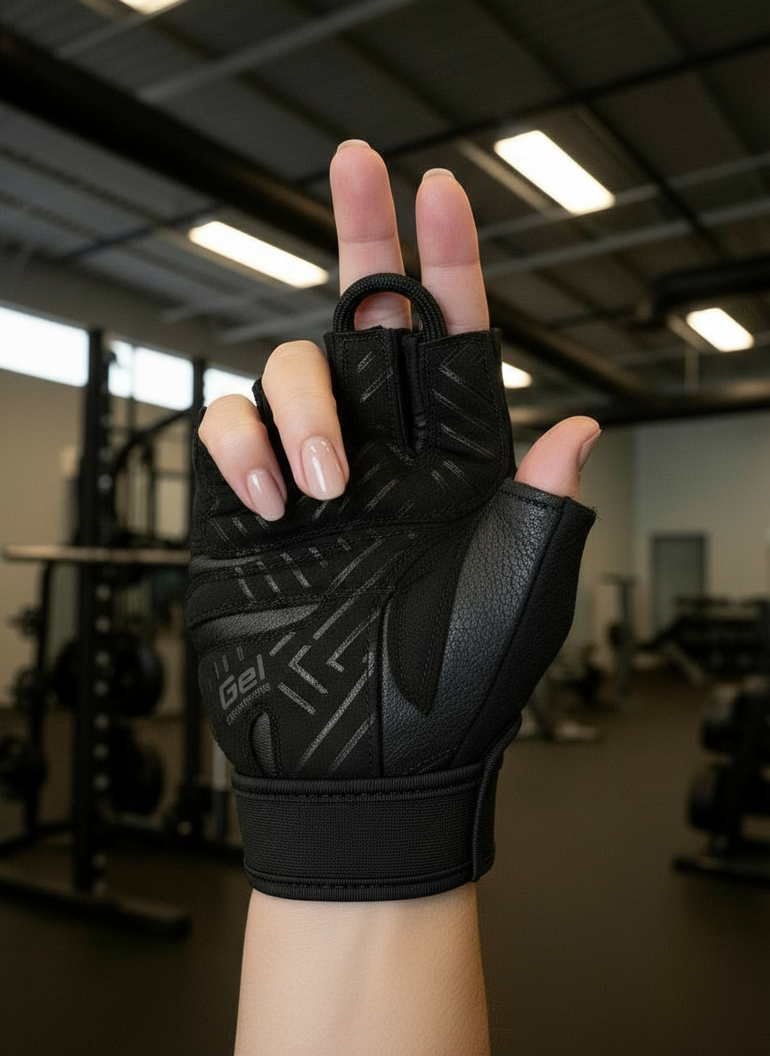 BiotechUSA MARY wrist support leather gloves (Женские тренировочные кожаные перчатки)