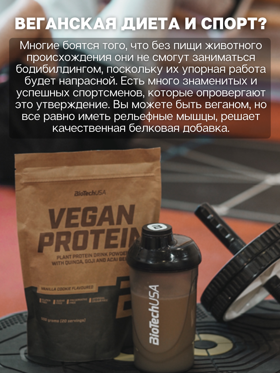 BioTechUSA Vegan Protein 500 г.