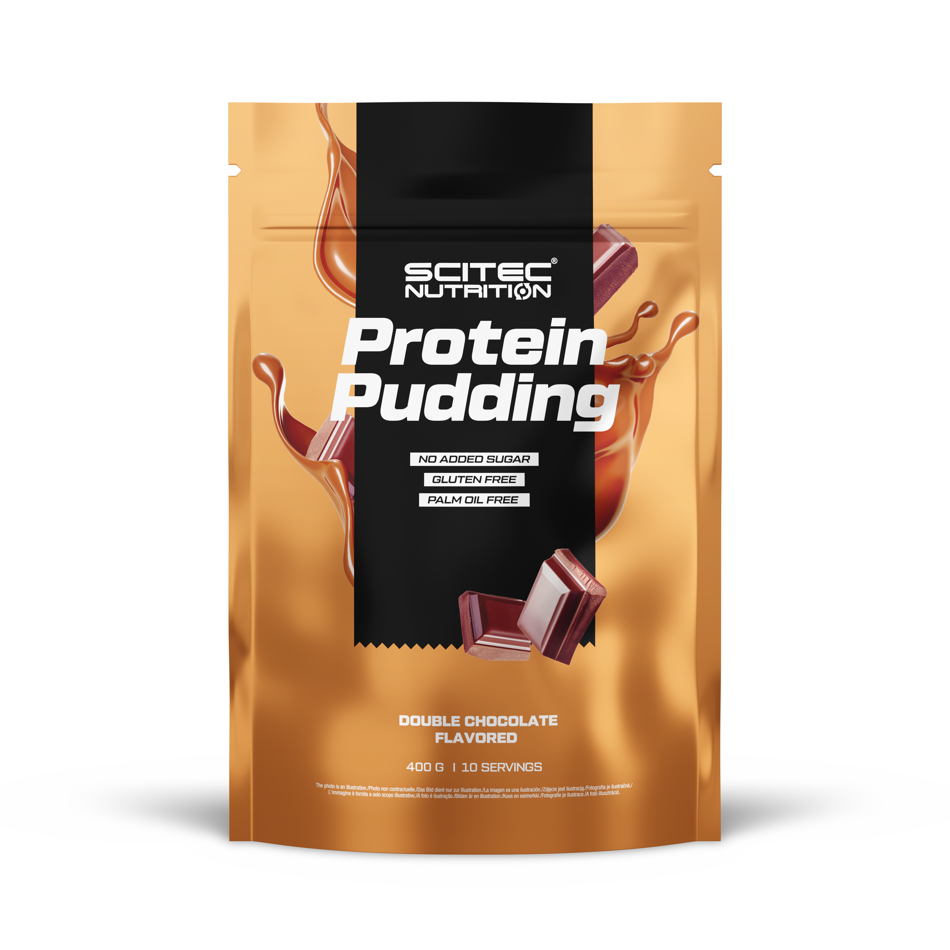 Scitec Nutrition Protein Pudding 400 г (Двойной шоколад)