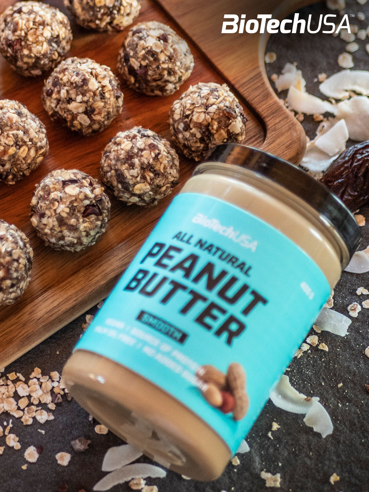 BioTechUSA Peanut Butter 400 г. (Кремовая)