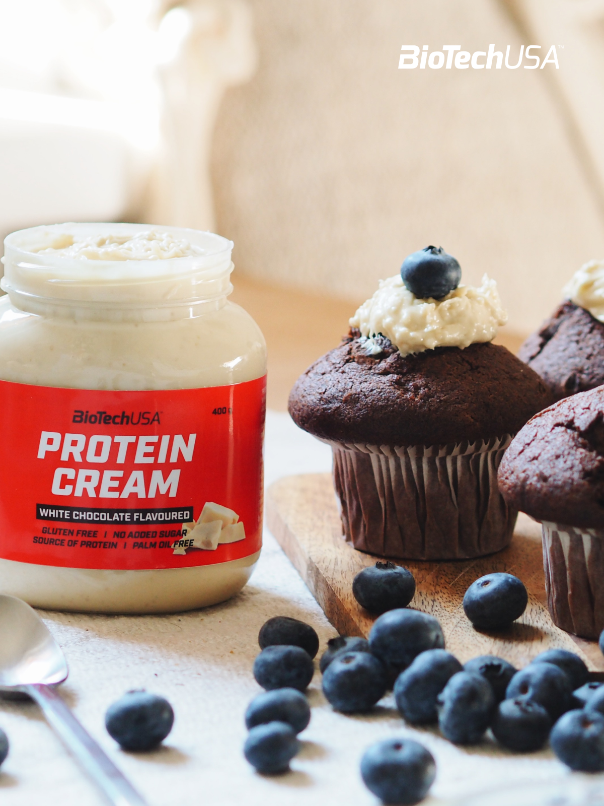 BioTechUSA Protein Cream 400 г. (Белый шоколад)