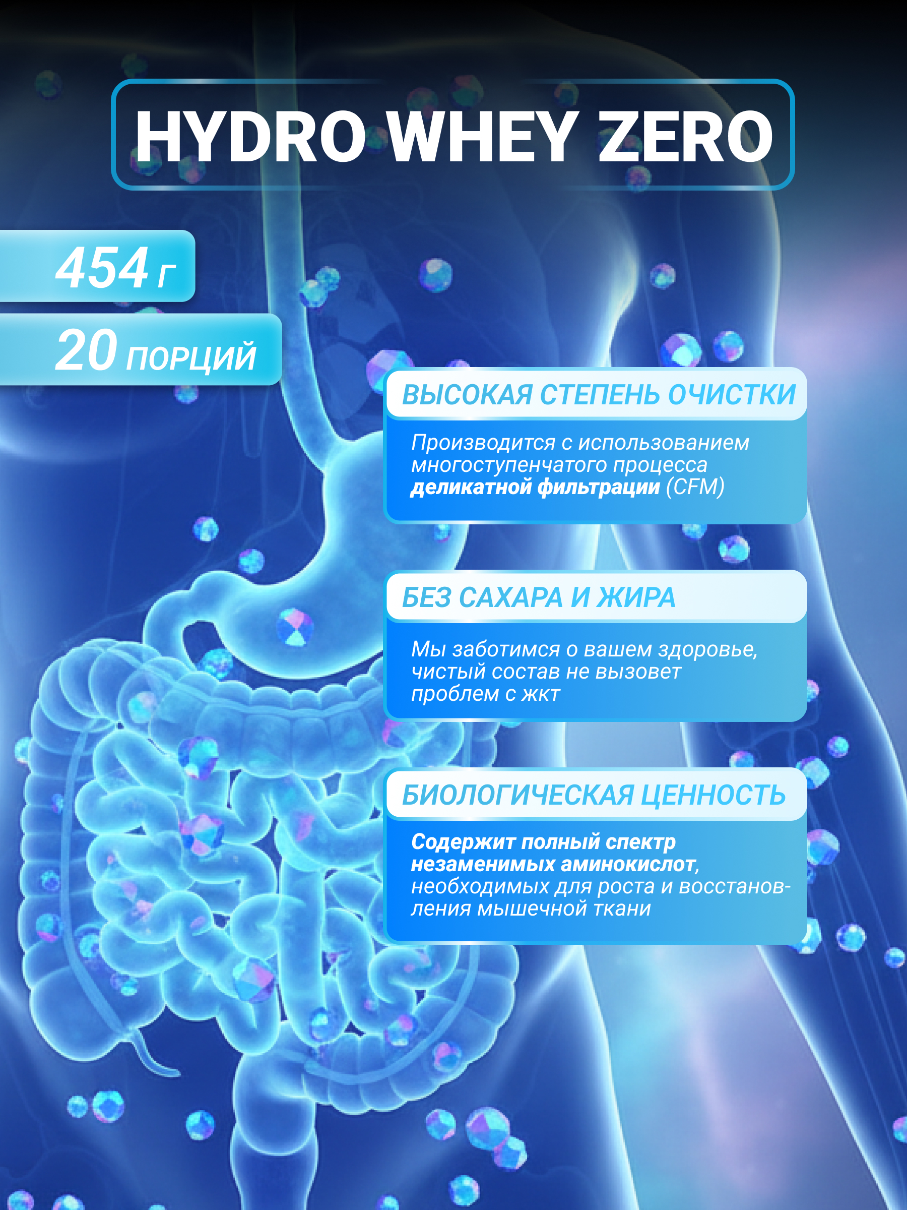 BioTechUSA Hydro Whey Zero 454 г.