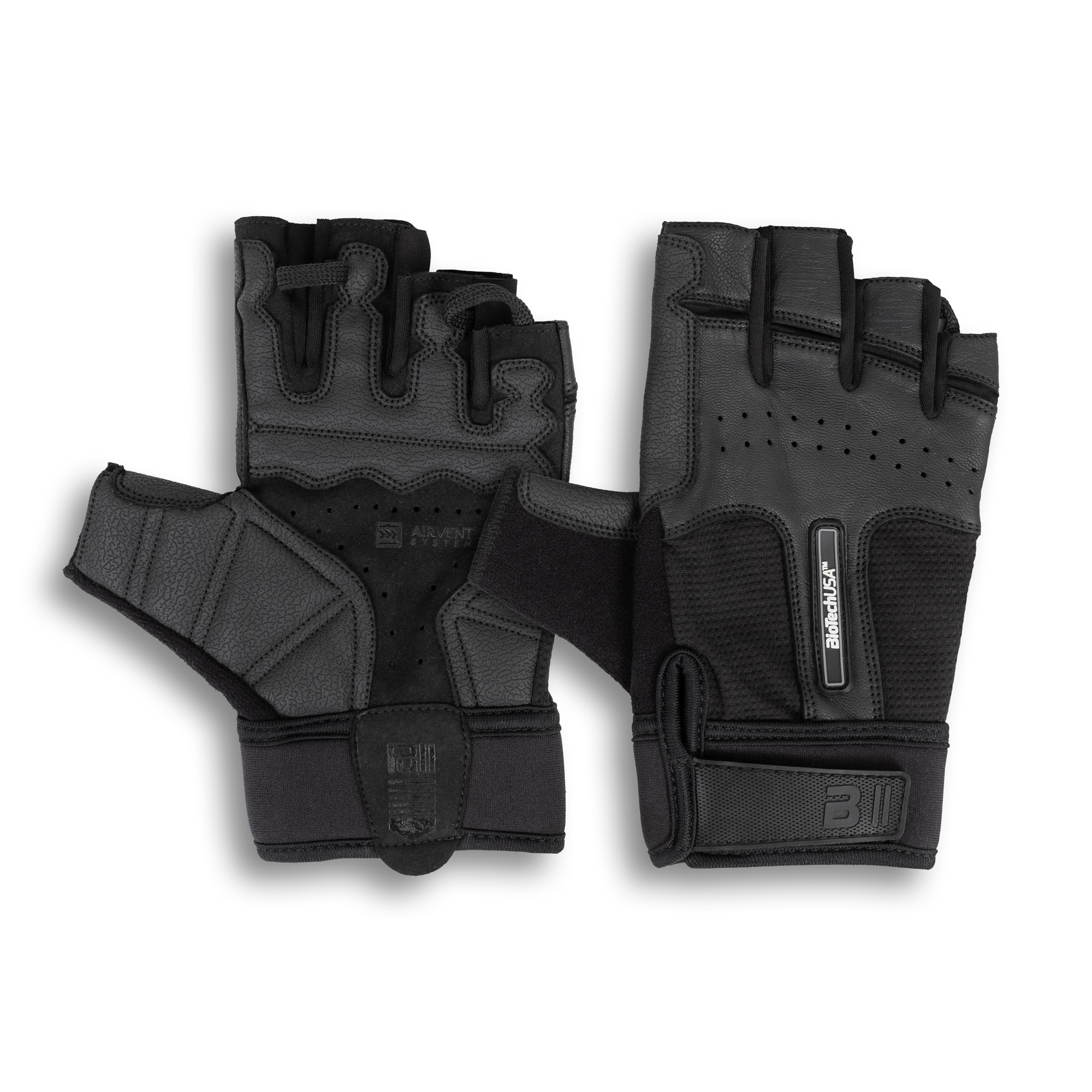 BioTechUSA Toronto gloves black (Тренировочные перчатки)
