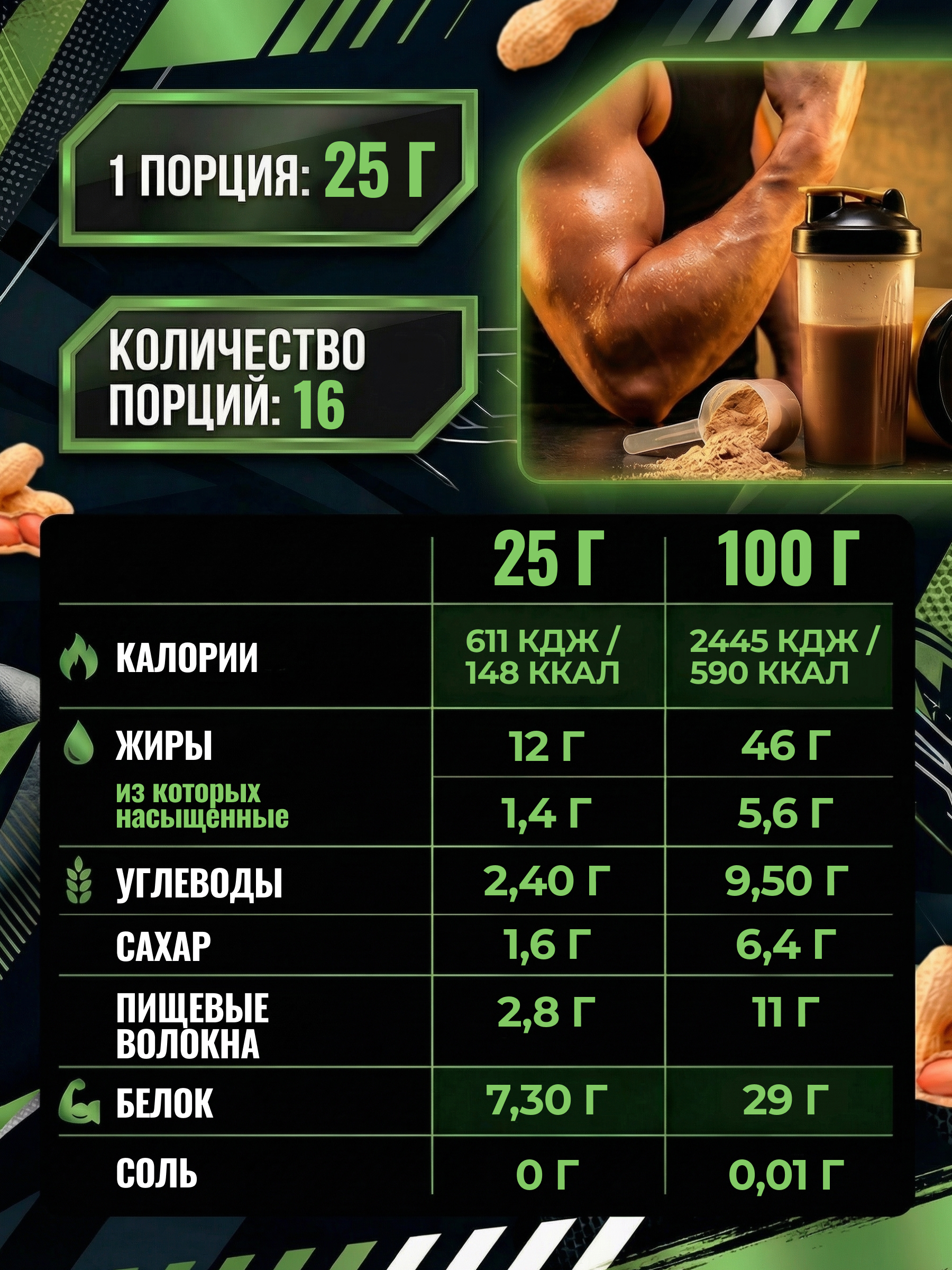 Scitec Nutrition Peanut Butter Smooth 400 г