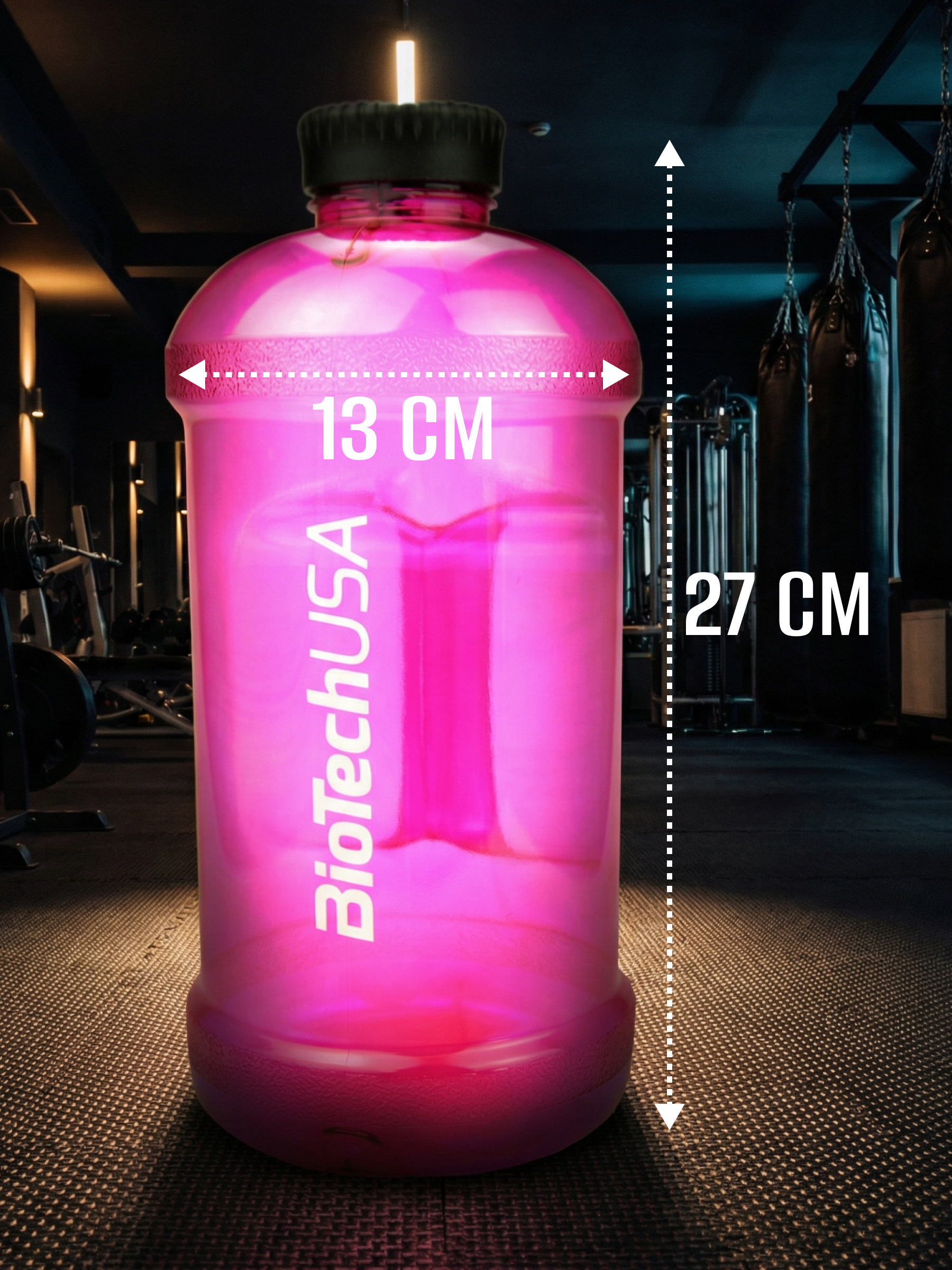 BioTechUSA Бутылка для воды Gallon 2200 мл. (Magenta)