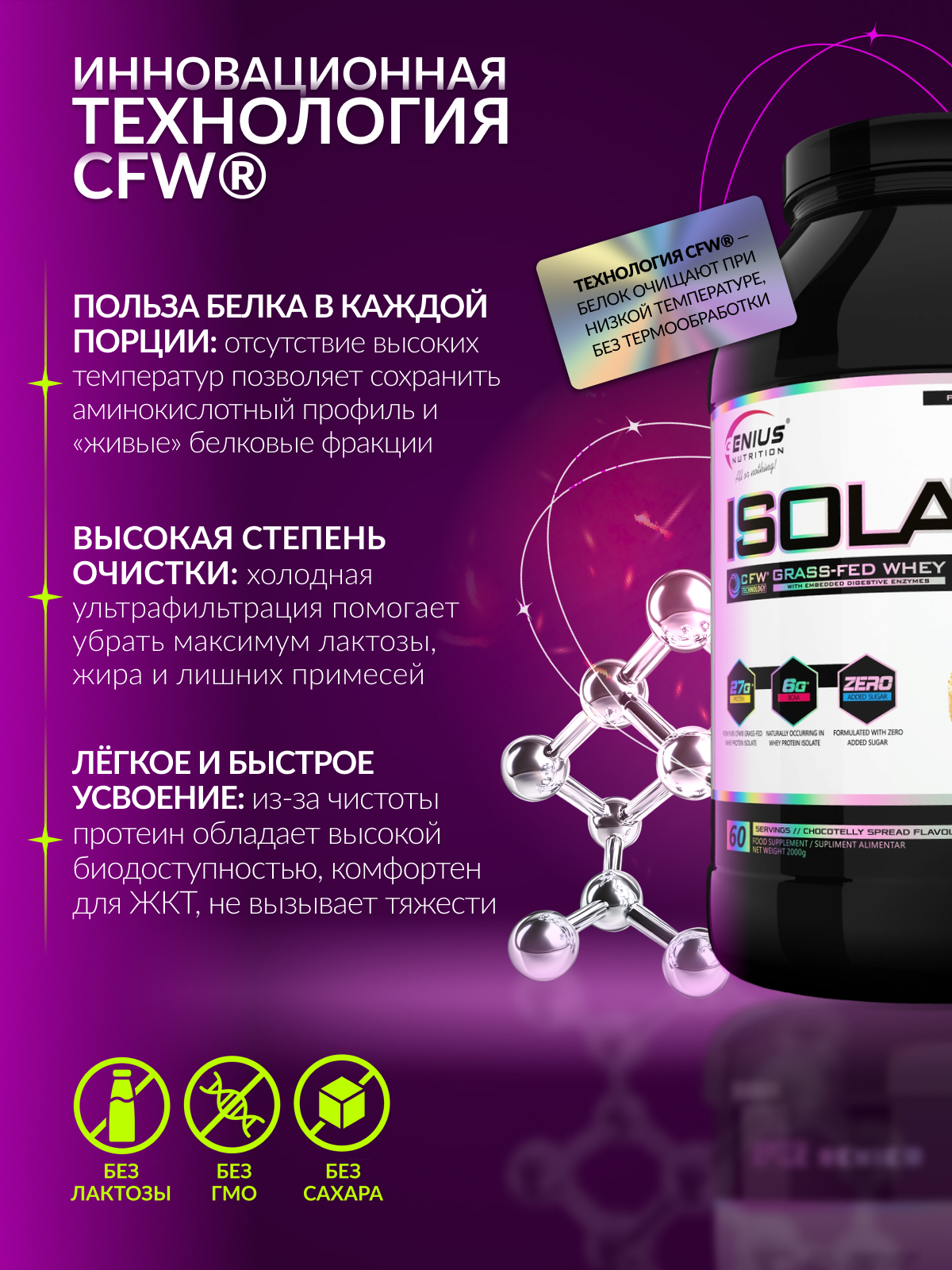 Genius Nutrition Isolate-X5 2000 г