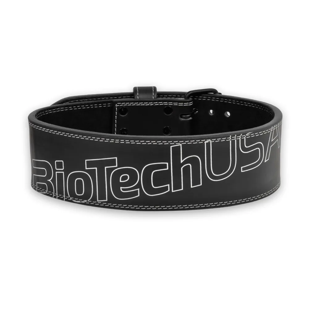 BioTechUSA пояс POWERLIFTING leather belt black (L)