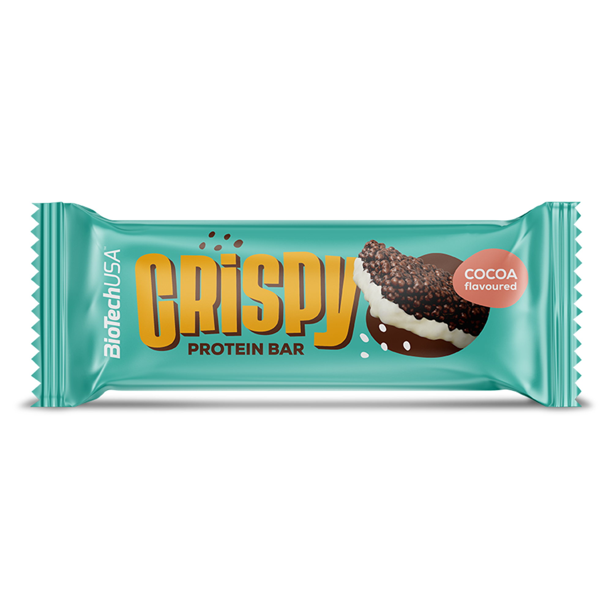 BioTechUSA Crispy Protein Bar 16*40 г (Какао)