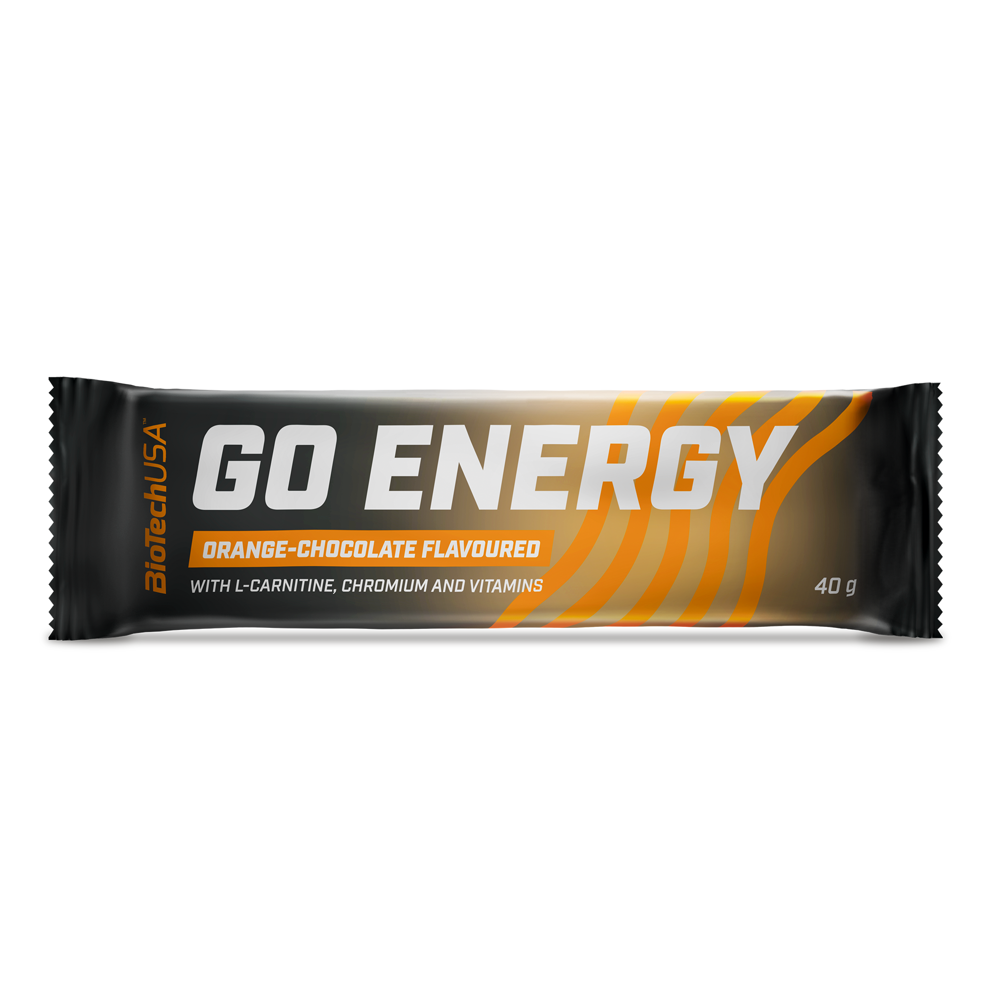 BioTechUSA Go Energy Bar 32x40 г. (Апельсин в шоколадной глазури)