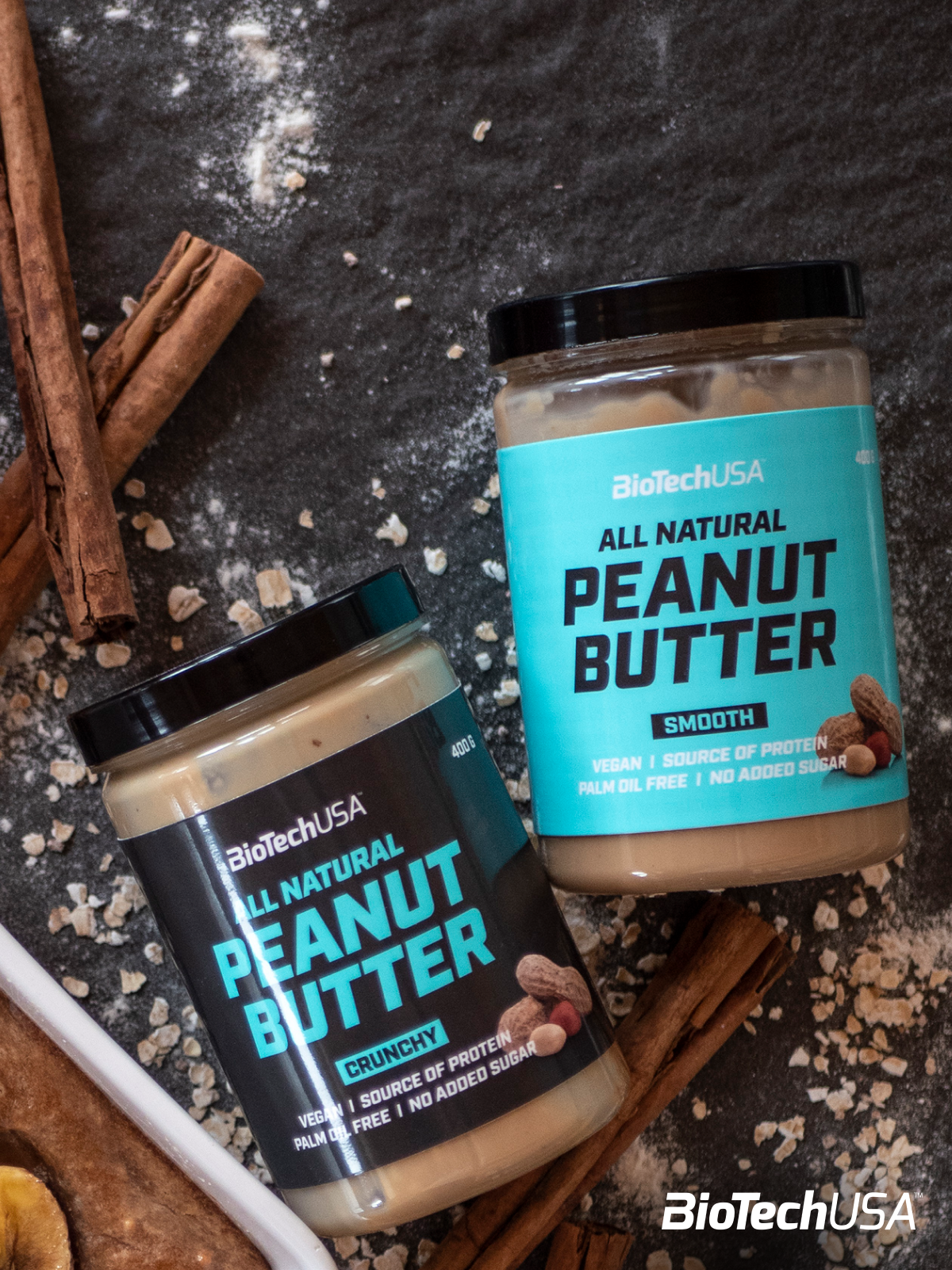 BioTechUSA Peanut Butter 400 г. (Кремовая)