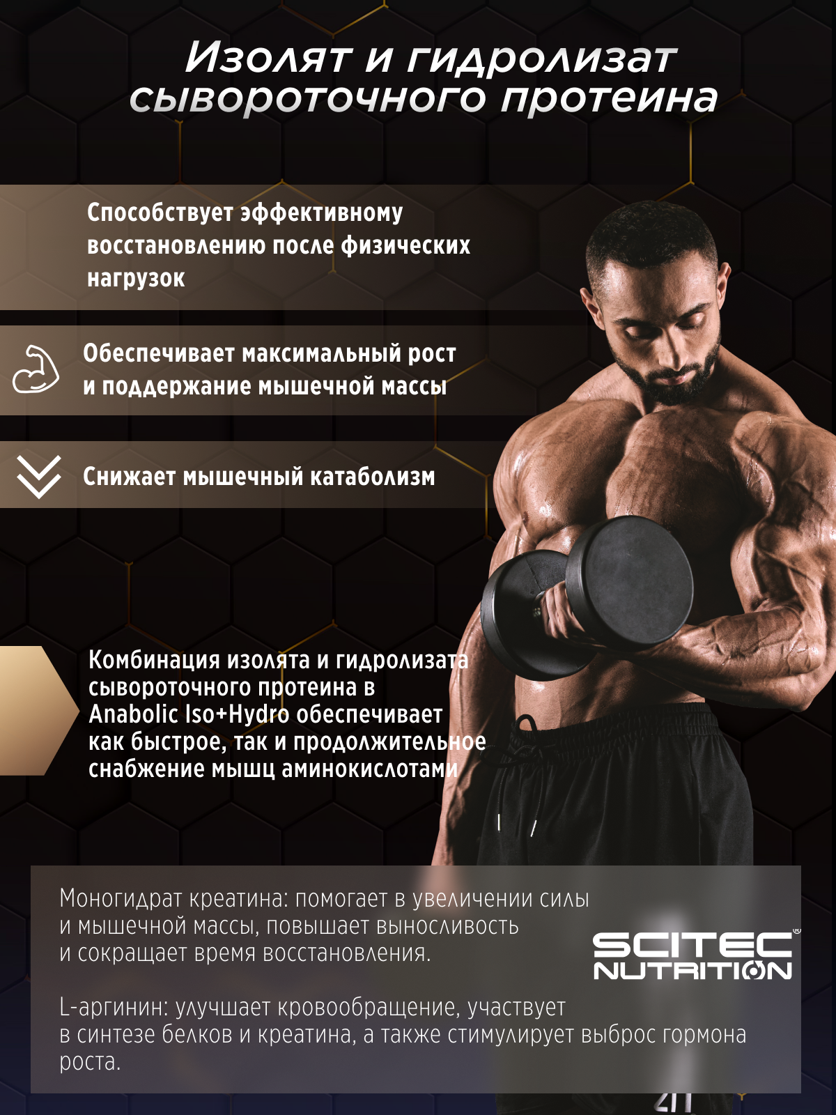 Scitec Nutrition Anabolic Iso+Hydro 2000 г