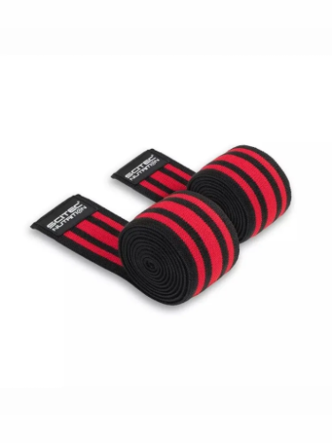 Scitec Nutrition бинты коленные Knee wraps (200 cm) black