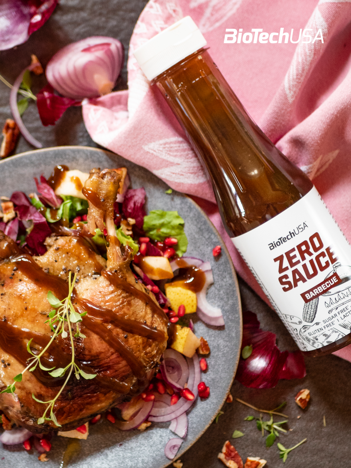 BioTechUSA Zero Sauce 350 мл. (Барбекю)