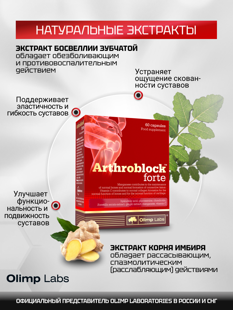 Olimp Labs Arthroblock Forte 60 капс.