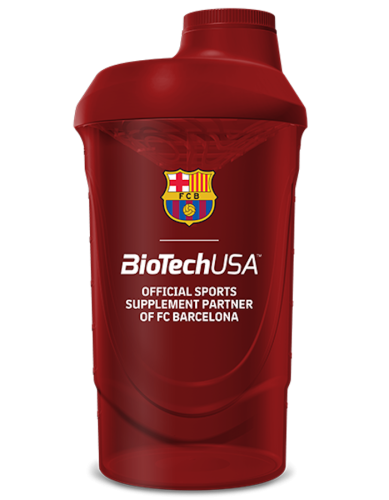 BioTechUSA шейкер FC Barcelona 600 мл. (Красный)