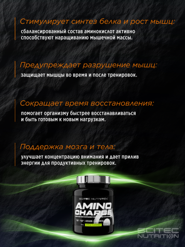 Scitec Nutrition Amino Charge 570 г (Абрикос)