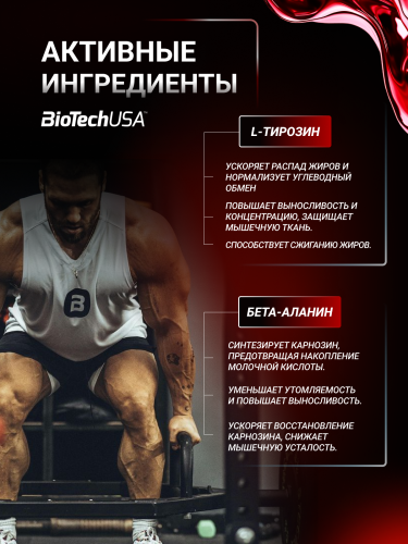 BioTechUSA Black Blood CAF+ 300 г.