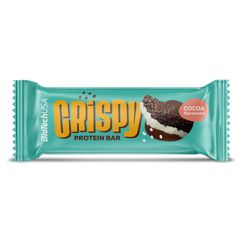 BioTechUSA Crispy Protein Bar 16*40 г (Какао)