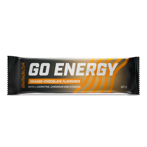 BioTechUSA Go Energy Bar 32x40 г. (Апельсин в шоколадной глазури)